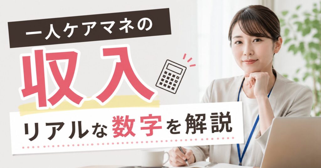 一人ケアマネ収入