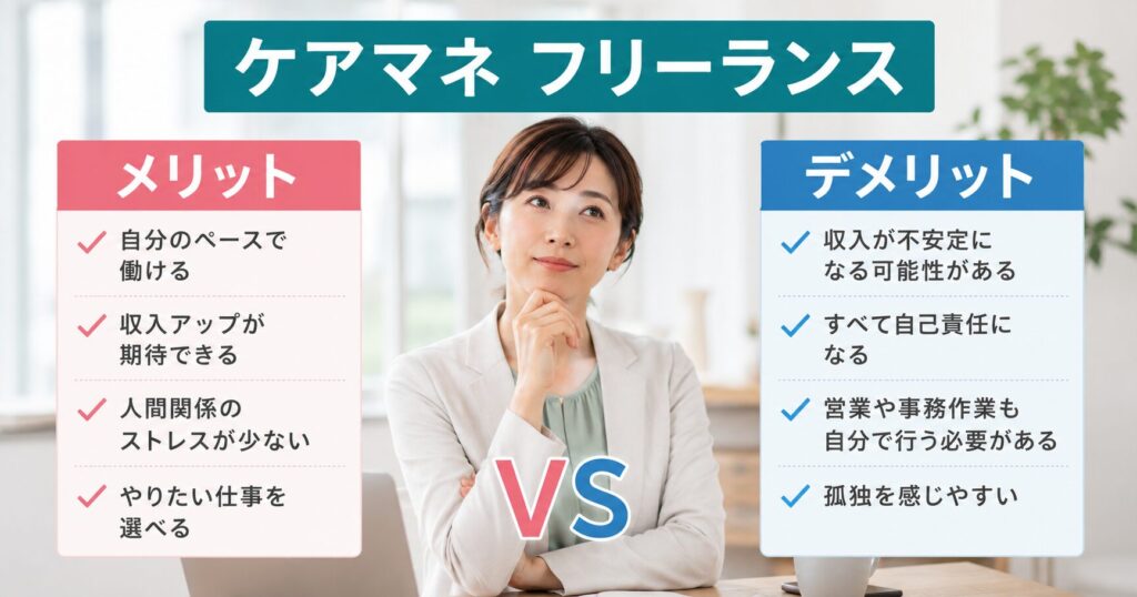 ケアマネ　フリーランス