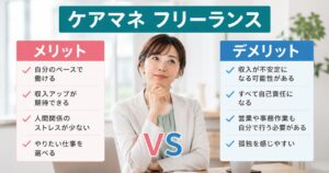 ケアマネ フリーランス
